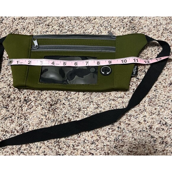 Omari Hardwick fitness waist pack three zippered pocket adjustable strap - Picture 5 of 6